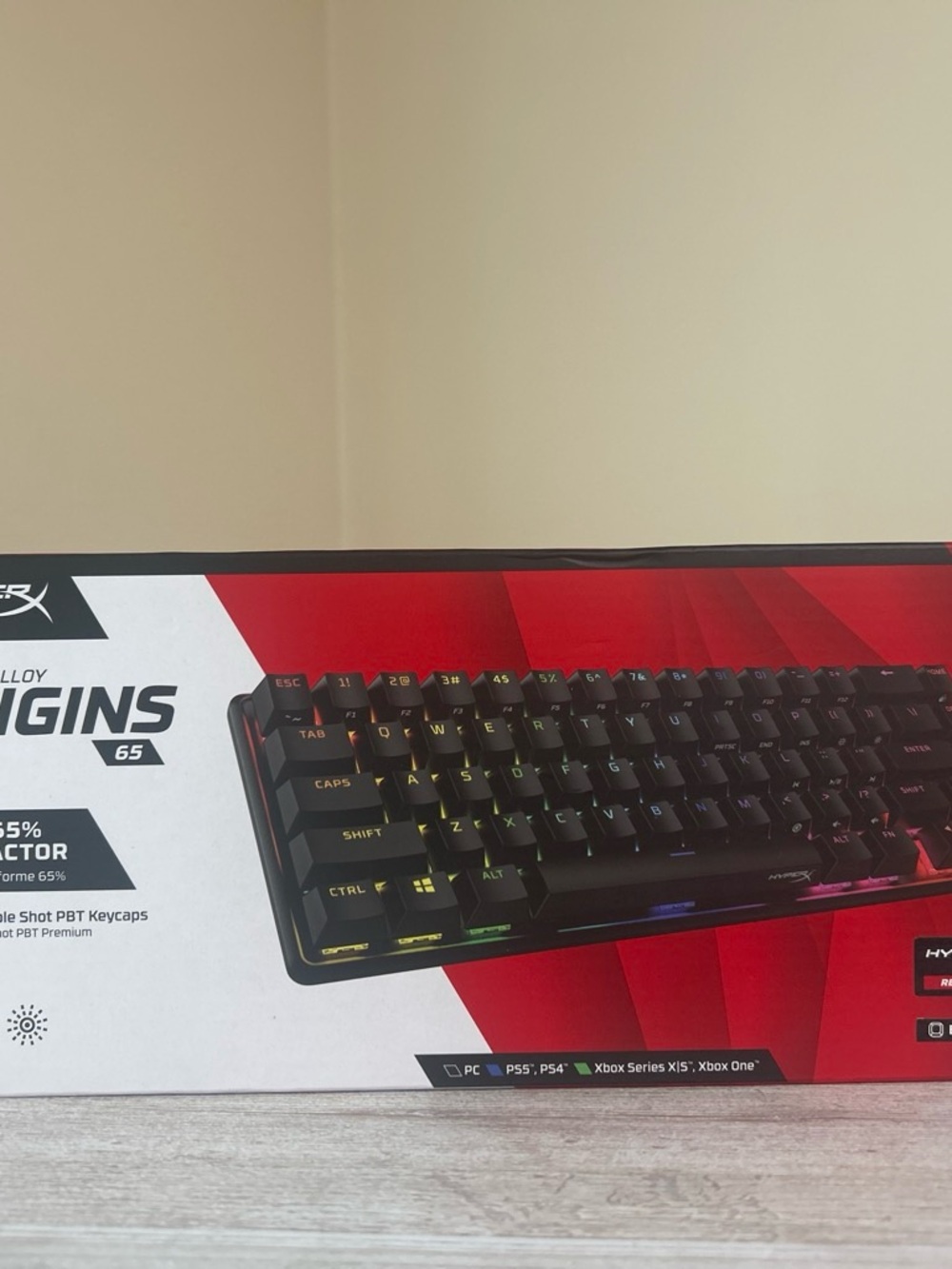 Hype 65% Mechanical RGB Gaming Keyboard - Black